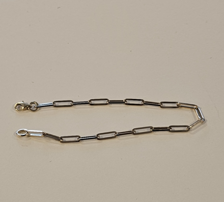 armband paperclip 9 karaat