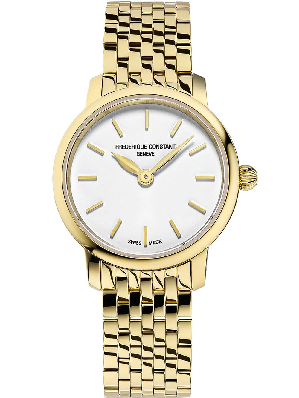 Frederique Constant FC-200S5B  Classics slimline ladies mini gold 25mm 3ATM