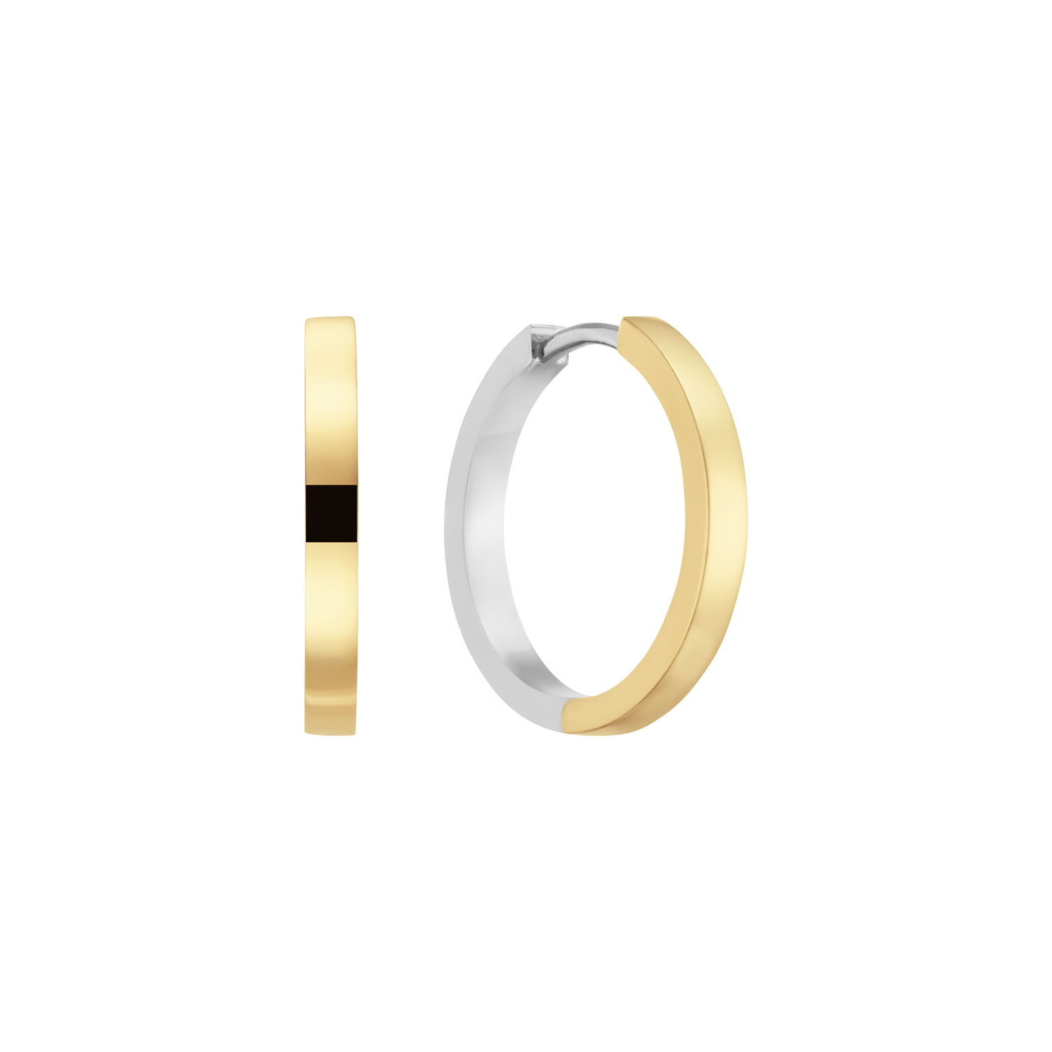 Dit zijn damesoorsieraden van het merk GLOW uit de serie Premium Hoops
