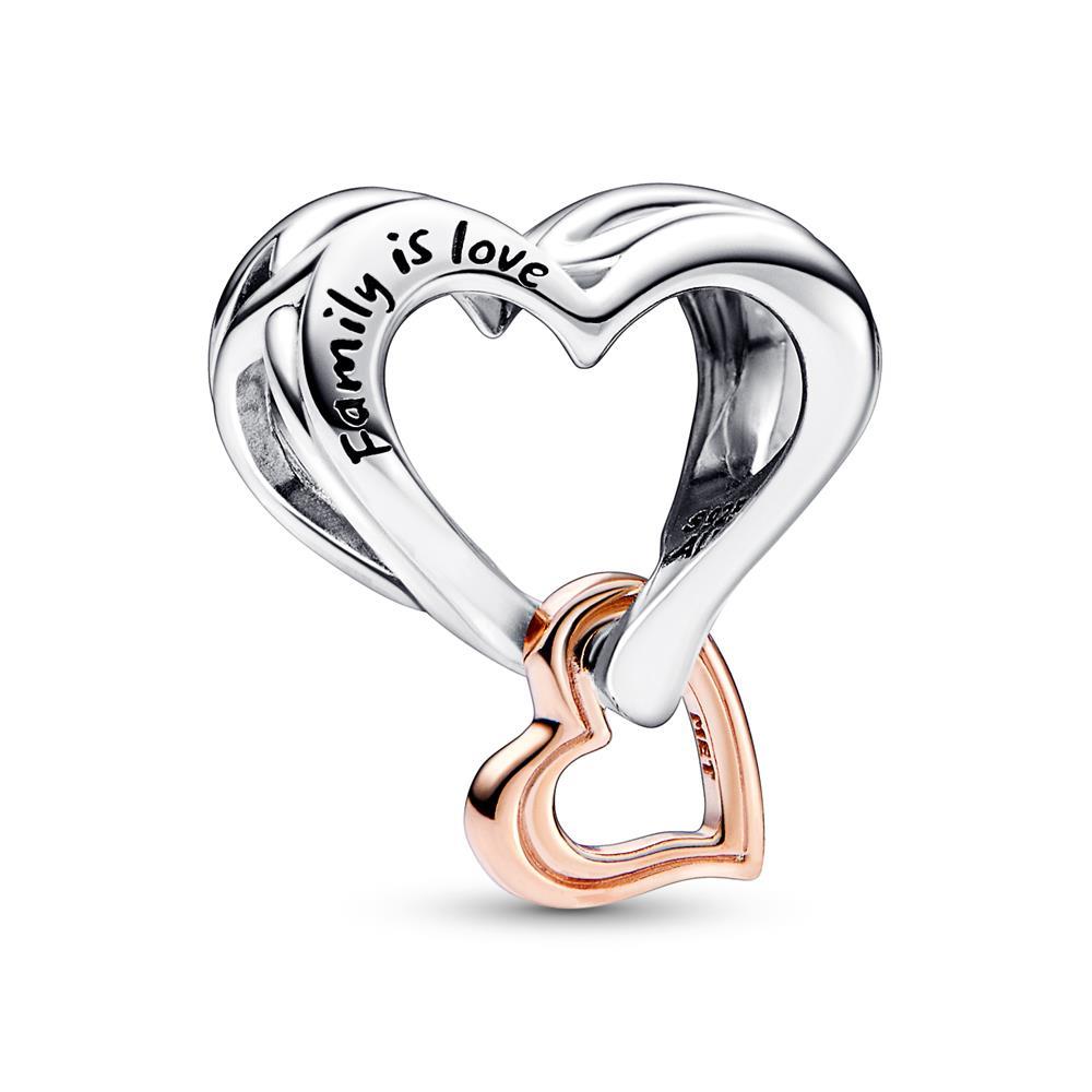 Pandora - Heart met verguld hart aanhangertje - 782642C00