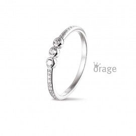 Ring in zilver met zirconia