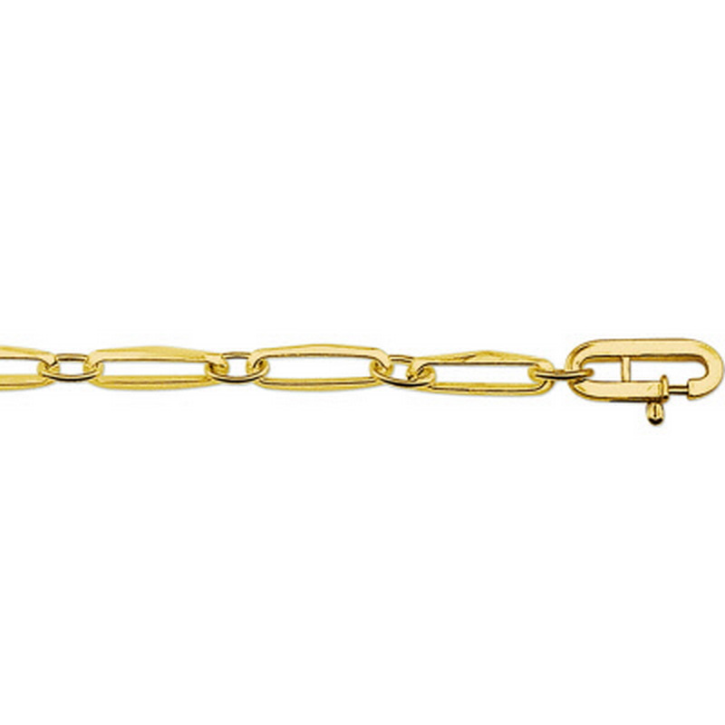 Prachtige massieve closed for ever armband met solide CFE sluiting