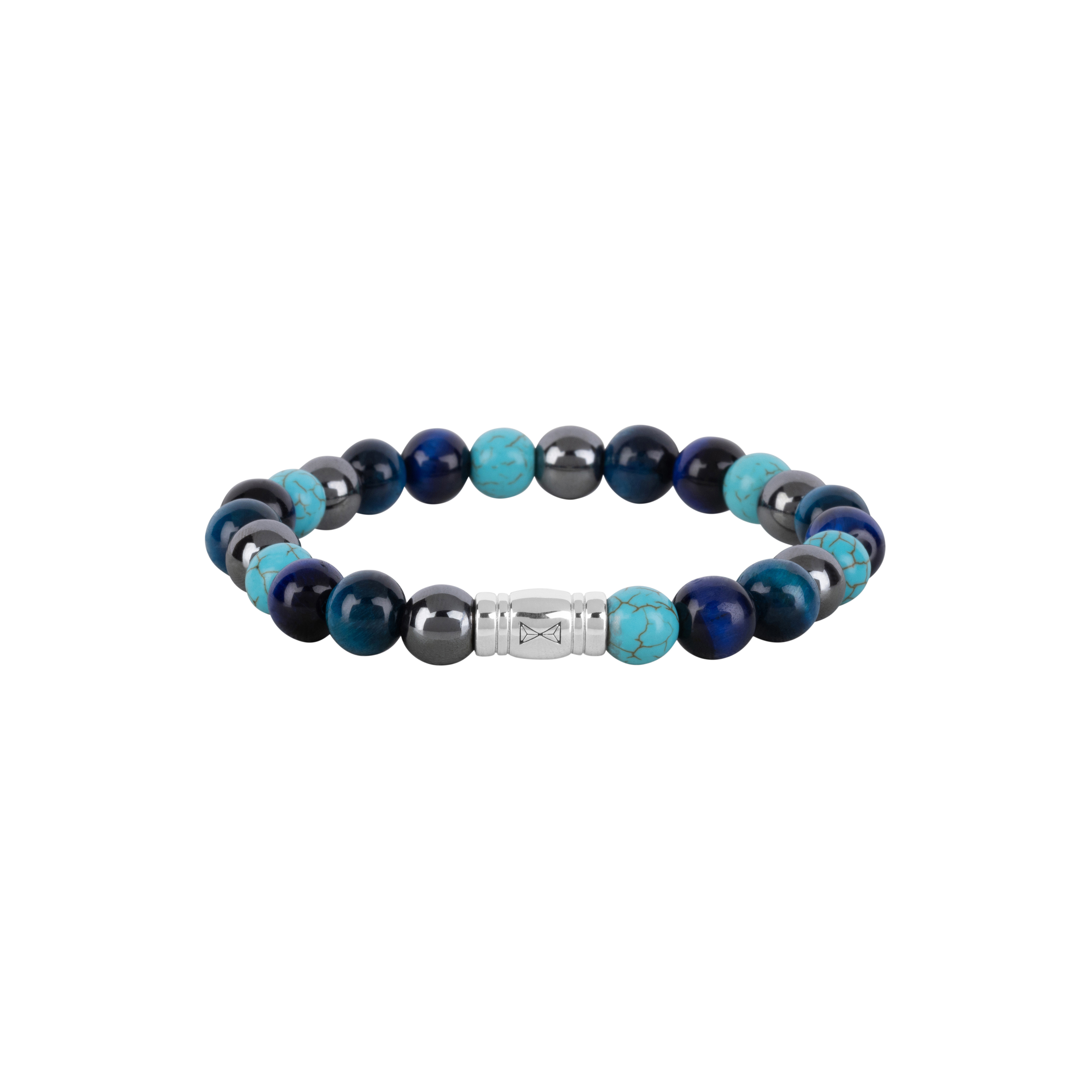Stijlvol en minimalistisch. Deze armband is gemaakt van hoogwaardige edelstenen die perfect combineert met zowel formele als casual kleding. Gemaakt met 6 mm klassieke ryoliet-, chrysantum-, agaatkralen en een subtiel zilver 925 slot. Het sterke elastische koord houdt deze armband bij elkaar en zorgt voor een comfortabele pasvorm. Combineer deze armband met andere Aze sieraden en geef jouw look een stijlvolle extra touch.Stijlvol en minimalistisch. Deze armband is gemaakt van hoogwaardige edelstenen die perfect combineert met zowel formele als casual kleding. Het sterke elastische koord houdt deze armband bij elkaar en zorgt voor een comfortabele pasvorm. Combineer deze armband met andere Aze sieraden en geef jouw look een stijlvolle extra touch.