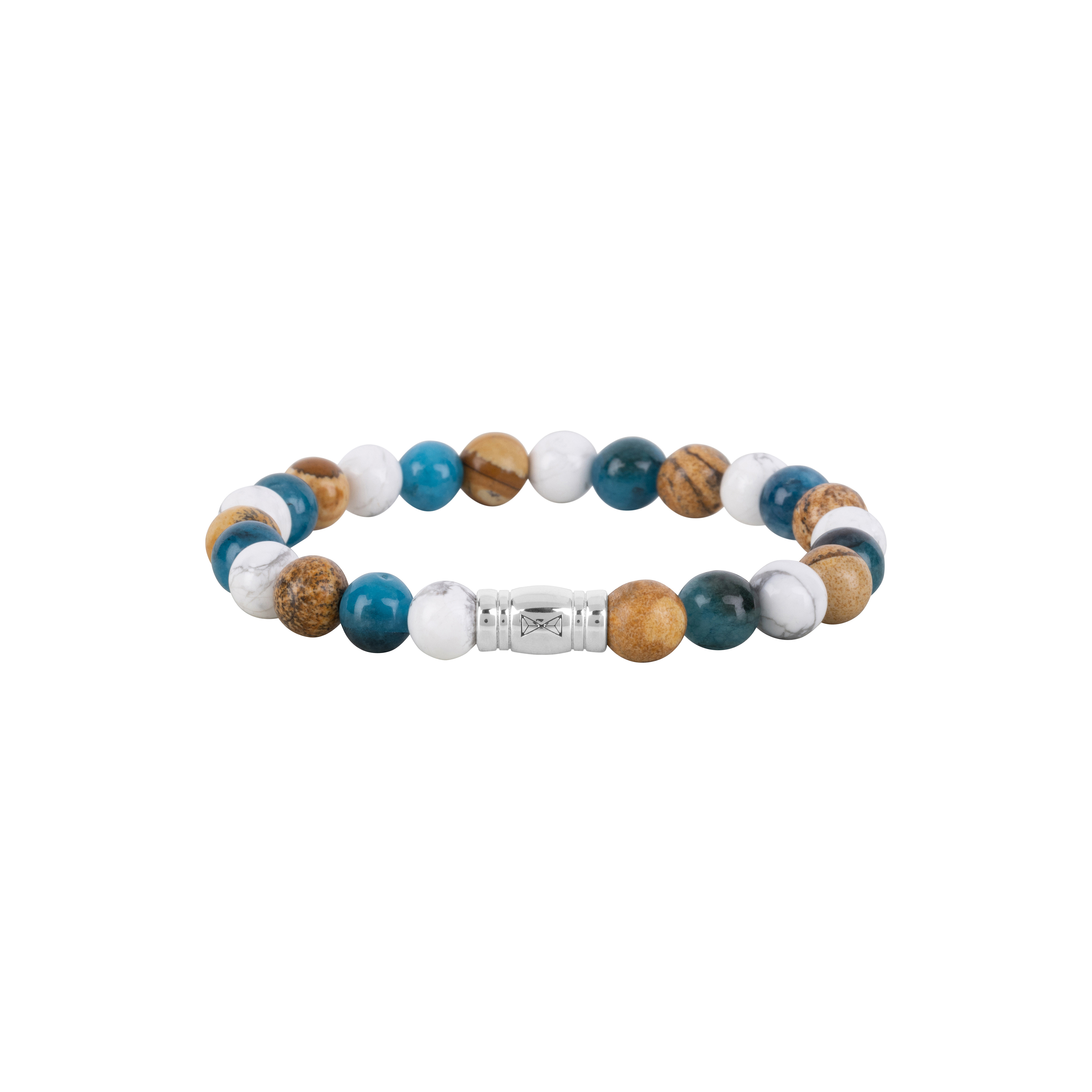 Stijlvol en minimalistisch. Deze armband is gemaakt van hoogwaardige edelstenen die perfect combineert met zowel formele als casual kleding. Het sterke elastische koord houdt deze armband bij elkaar en zorgt voor een comfortabele pasvorm. Combineer deze armband met andere Aze sieraden en geef jouw look een stijlvolle extra touch.