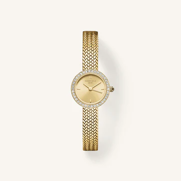 Nieuw binnen de collectie van Rosefield is deze Mini Small Edit! Een klassiek horloge in een modern jasje!