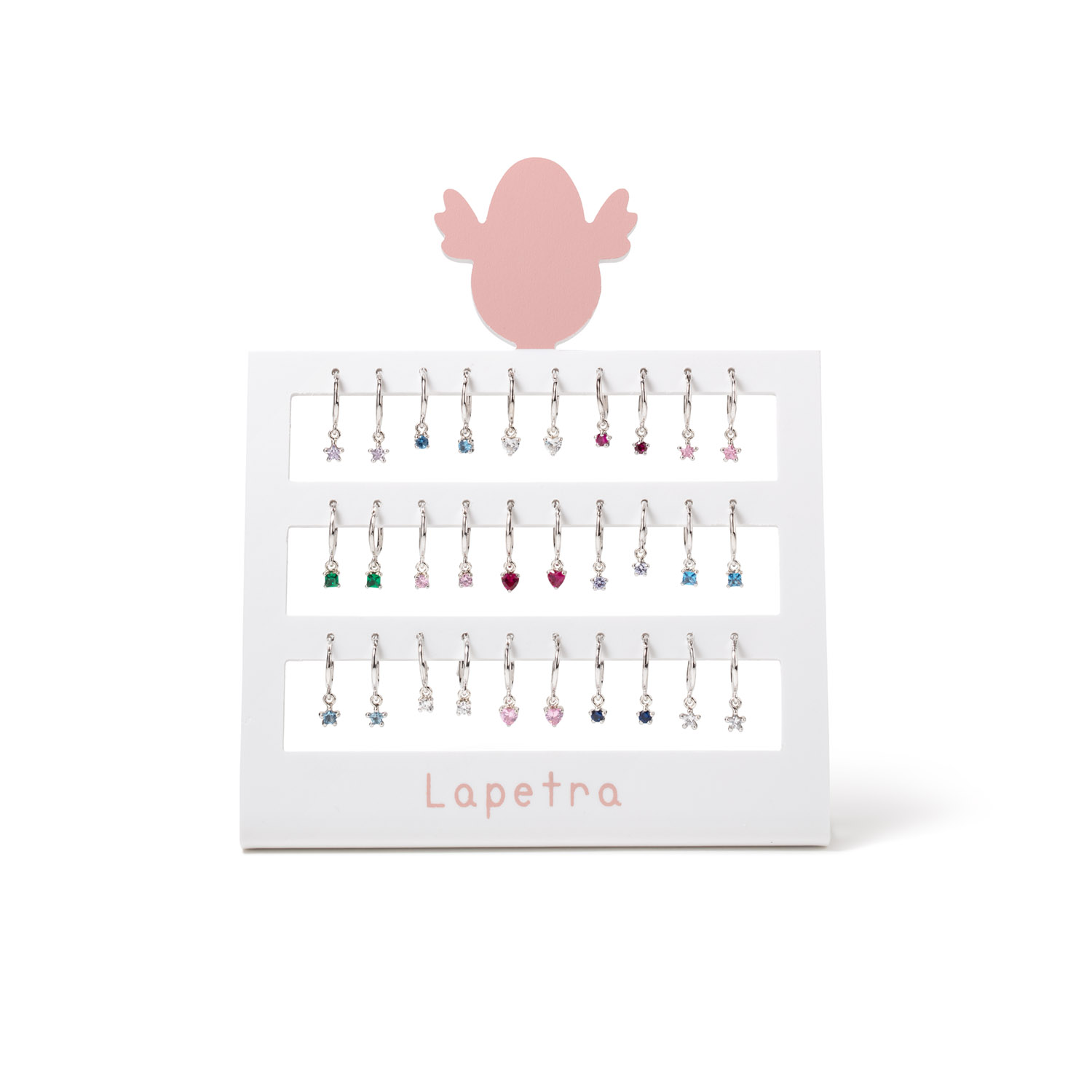 Dit zijn oorsieraden van het merk Lapetra