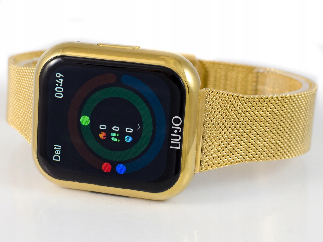 Liu Jo, trendy smartwatch
1.5" colour IPS full touch display
communication via bluetooth BT4.2
waterresistant , classification IP67
case diam. 35 x 40 mm
steel strap - closed with a comfortable magnet