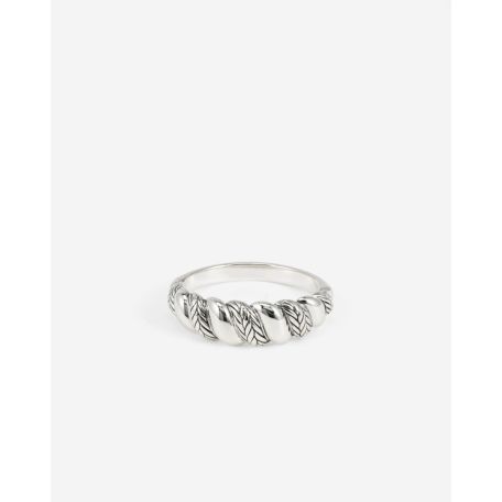 Ellen Ring Spiral Gradient Silver