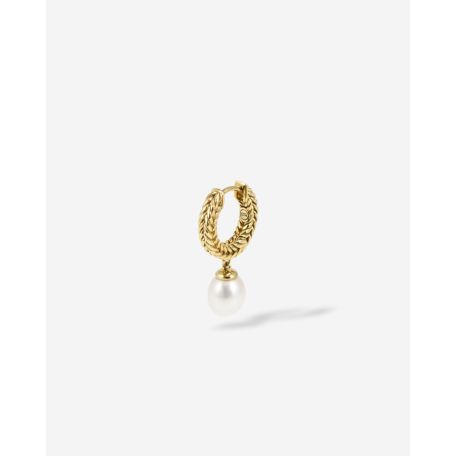 De Buddha to Buddha 409GV Barbara hoops zijn vergulde oorringen met parels. Ze zijn gemaakt van goudkleurig, goudverguld materiaal. Deze luxe PENDANT OORBELLEN geven een verfijnde uitstraling. Draag ze bij zowel casual als formele outfits om een elegante touch aan je look toe te voegen. Perfect voor elke gelegenheid!