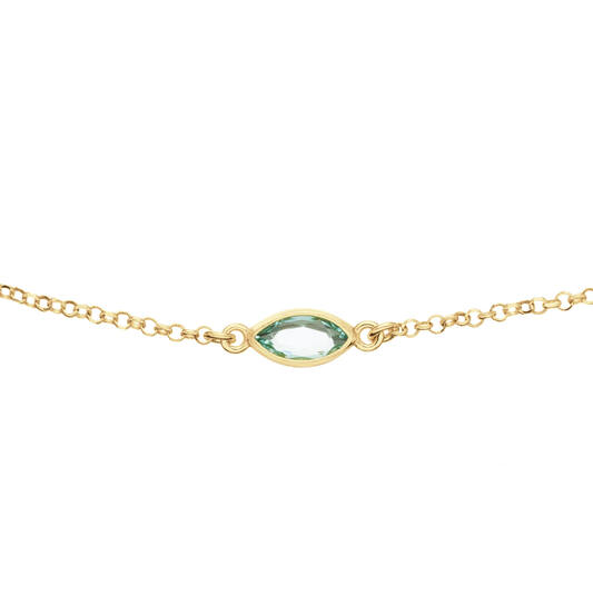 Collier Blauw Groen GP
