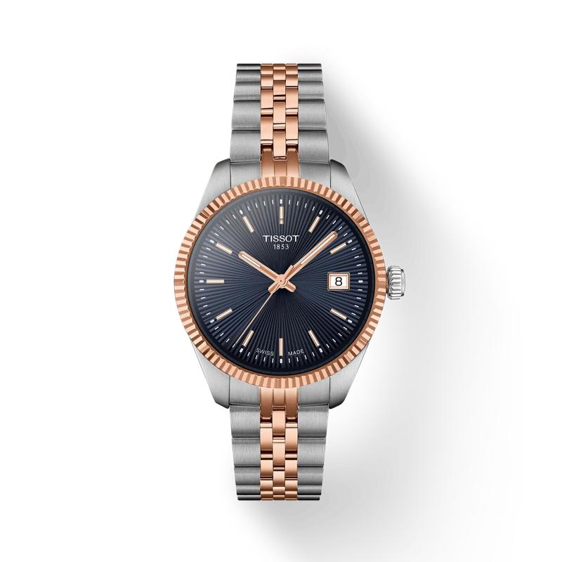 Diameter:34 mm
316L roestvrijstalen kast met ros&eacute;gouden PVD-coating
Zwitsers kwartsuurwerk
Krasbestendig saffierglas met antireflecterende coating
Verwisselbare band met snelsluiting