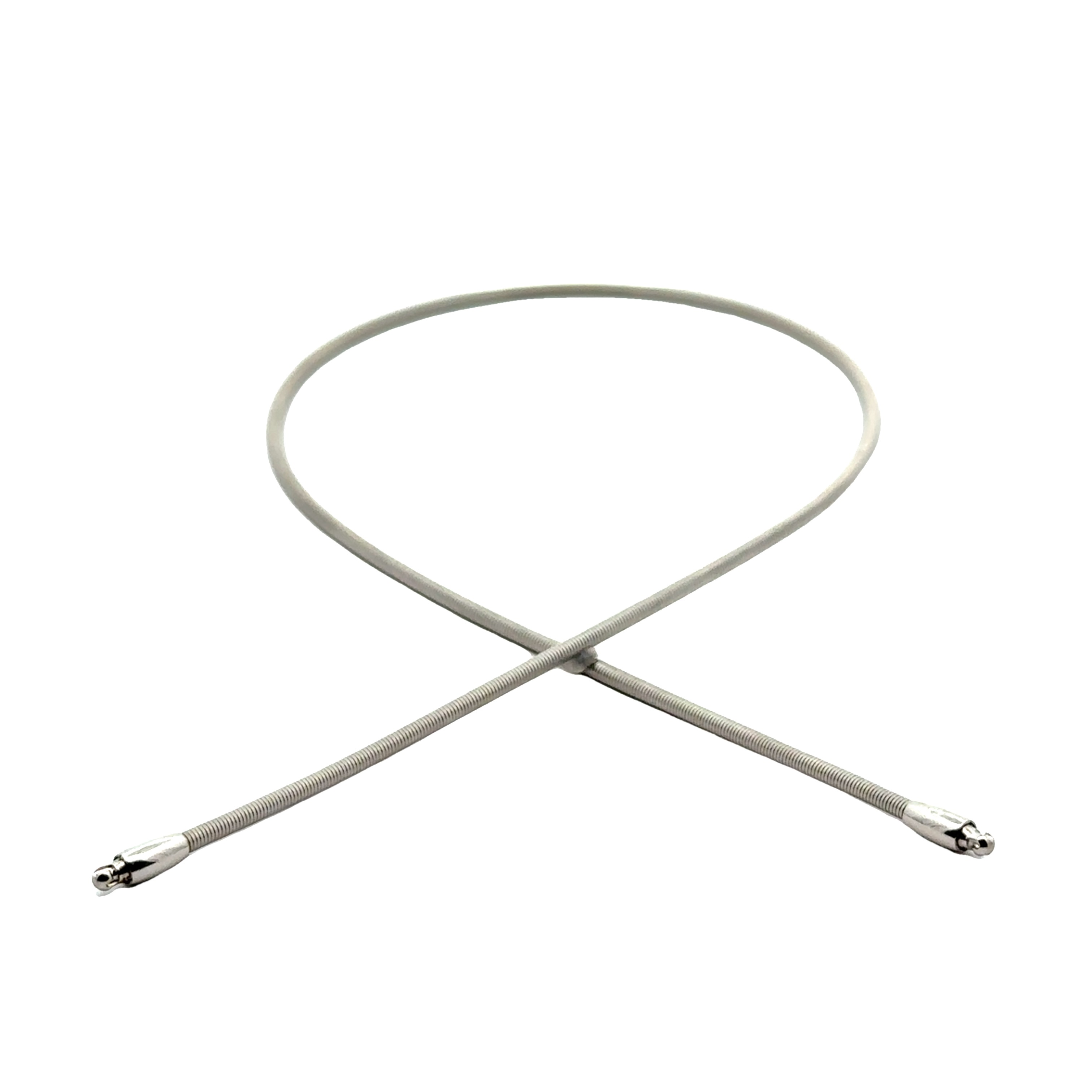 Die "Spirale für Varioschließe, 2,2mm, Edelstahl, 42cm" mit der Modellnummer 2131100-21 ist eine elegante Halskette aus hochwertigem Edelstahl. Sie verfügt über eine bauchige Endkapsel und passt perfekt zu jedem Outfit. Tragen Sie sie allein für einen minimalistischen Look oder kombinieren Sie sie mit anderen Ketten für mehr Ausdruckskraft.

Kategorie: Schmuck  
Schmucktyp: Halskette