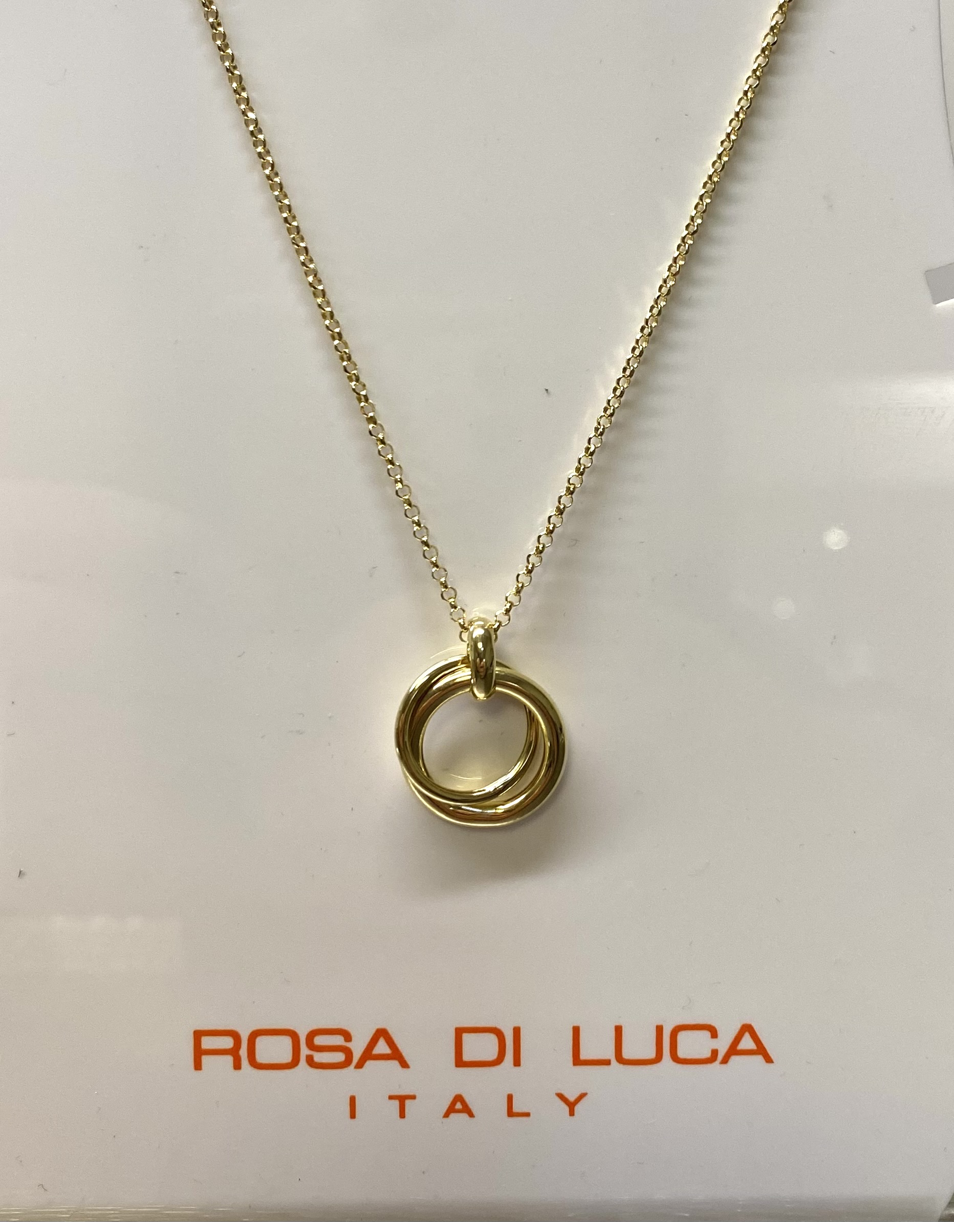 Zilver collier met hanger