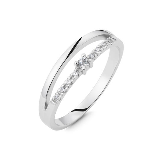 Ring CZ Gesplitst RP 925