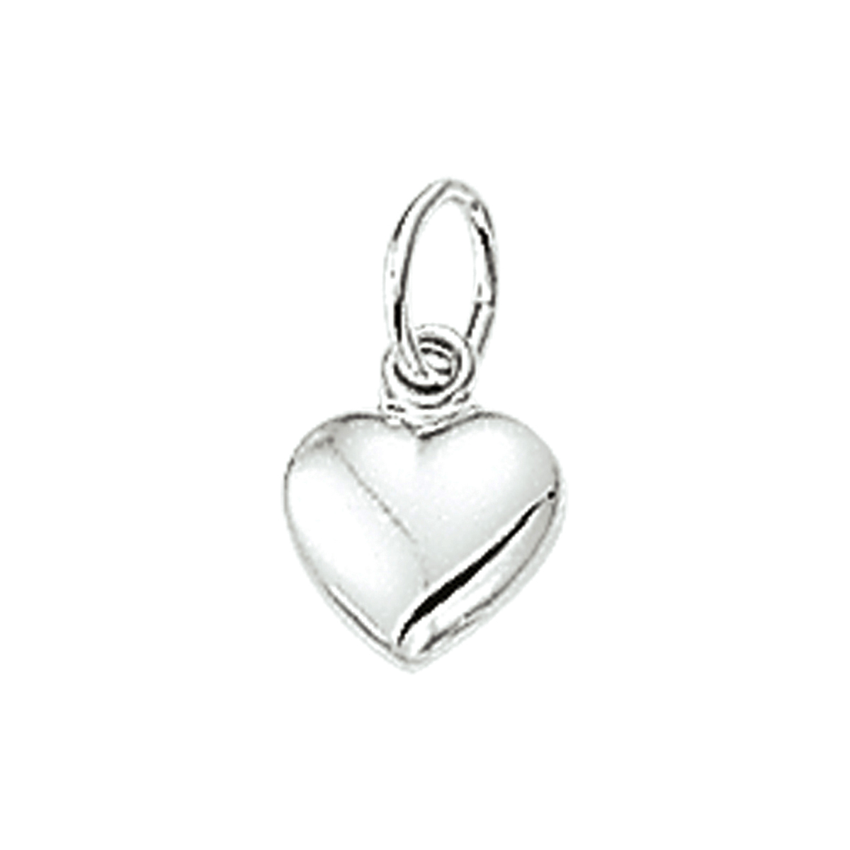 Zilveren hanger in de vorm van een hart uitgevoerd met een stevig hangoog. Combineer deze hanger met een bijpassend collier uit onze collectie en de hanger kan direct om!. Tip: Leuk om kado te geven aan dierbare of geliefde!.