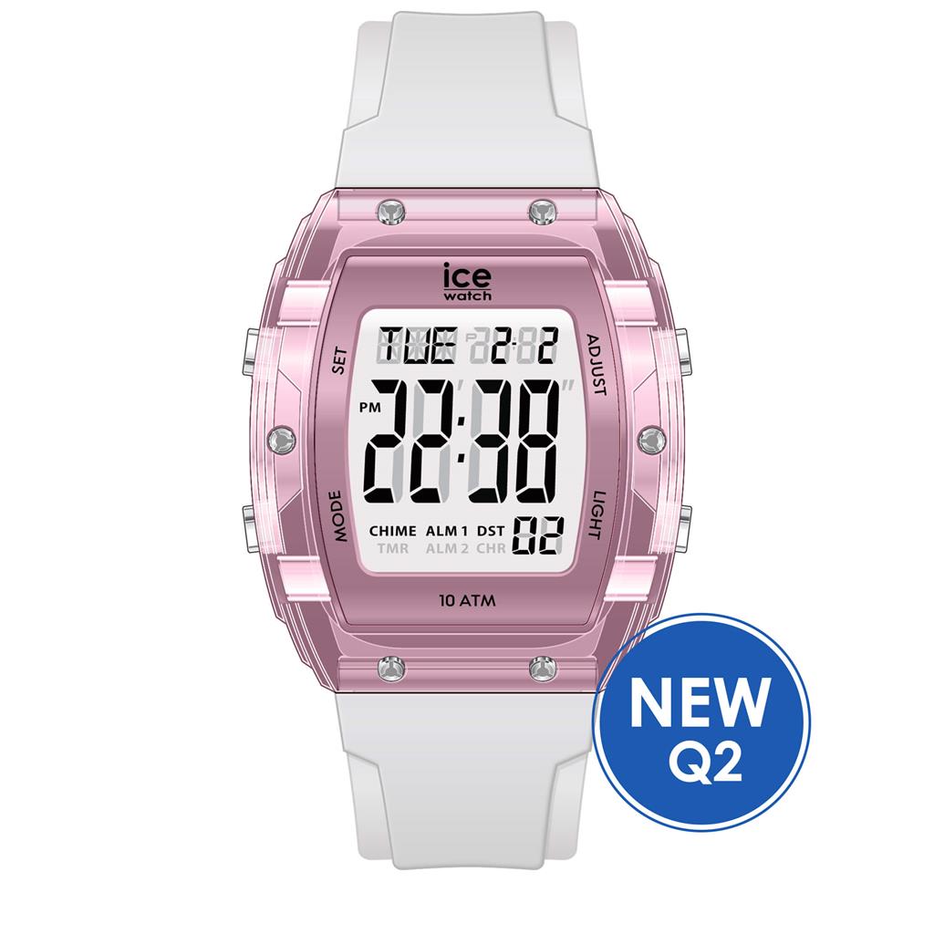ICE digit boliday - White - Clear pink - Silver - Small IW024566