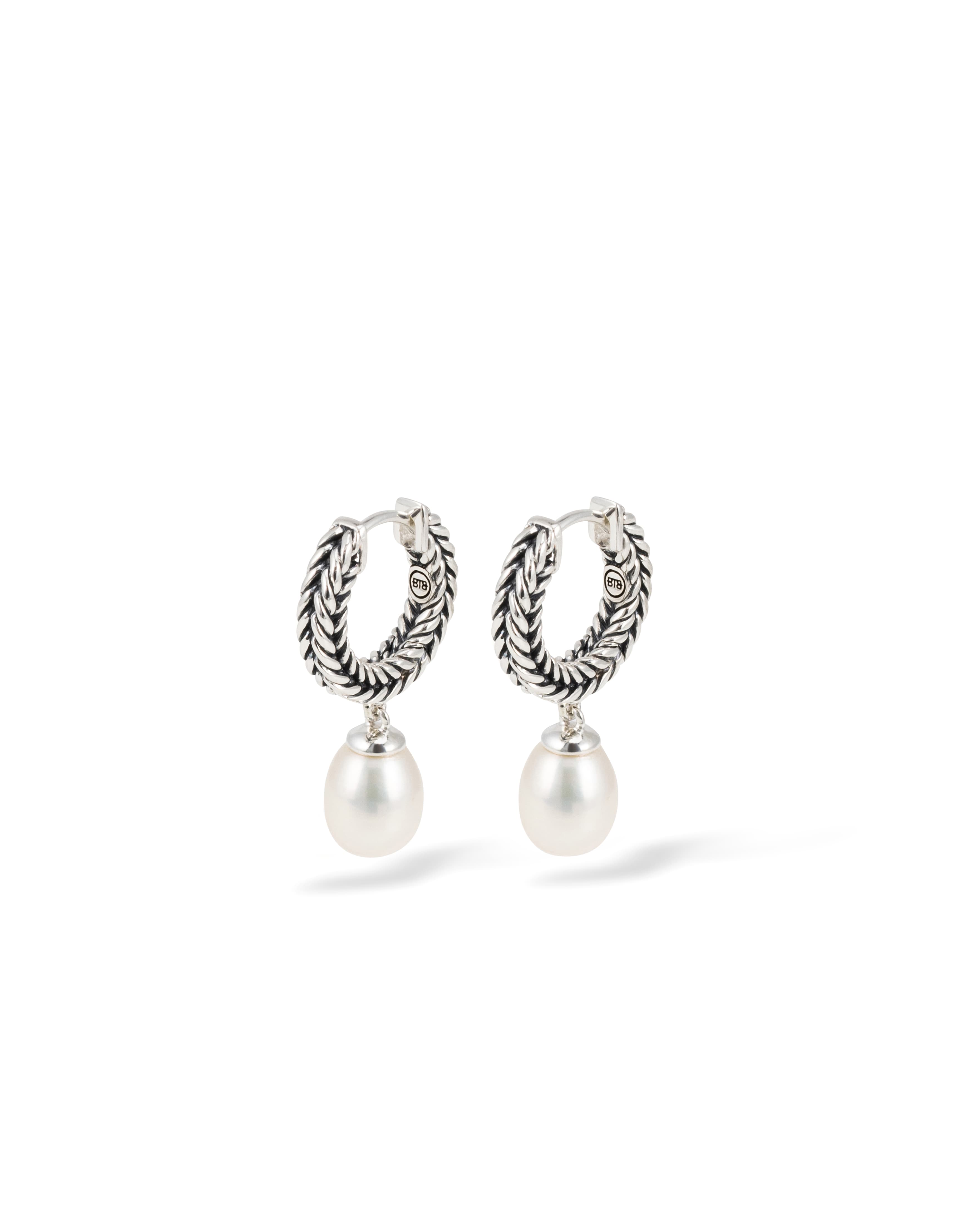 Buddha to Buddha - Barbara Hoops Pearl Zilver, 409 one 13x2.5mm - 002J034091300