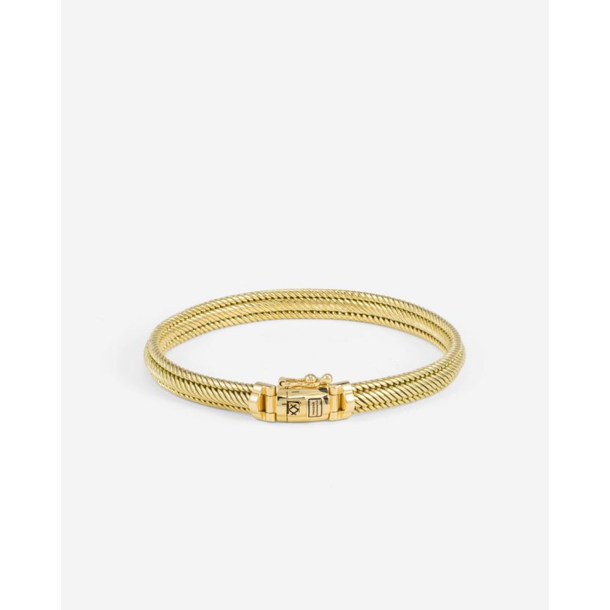 Buddha to Buddha Edwin mini bracelet 14kt geelgoud