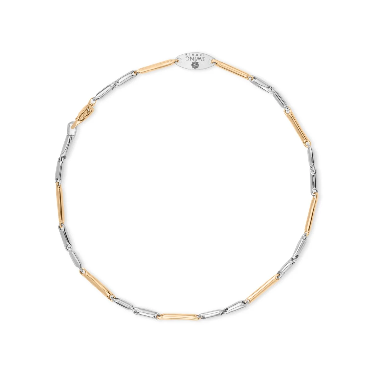 Swing 14k Gouden Armband Bicolor 