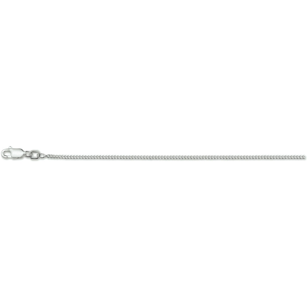collier gourmette 1,6 mm, 40 centimeter