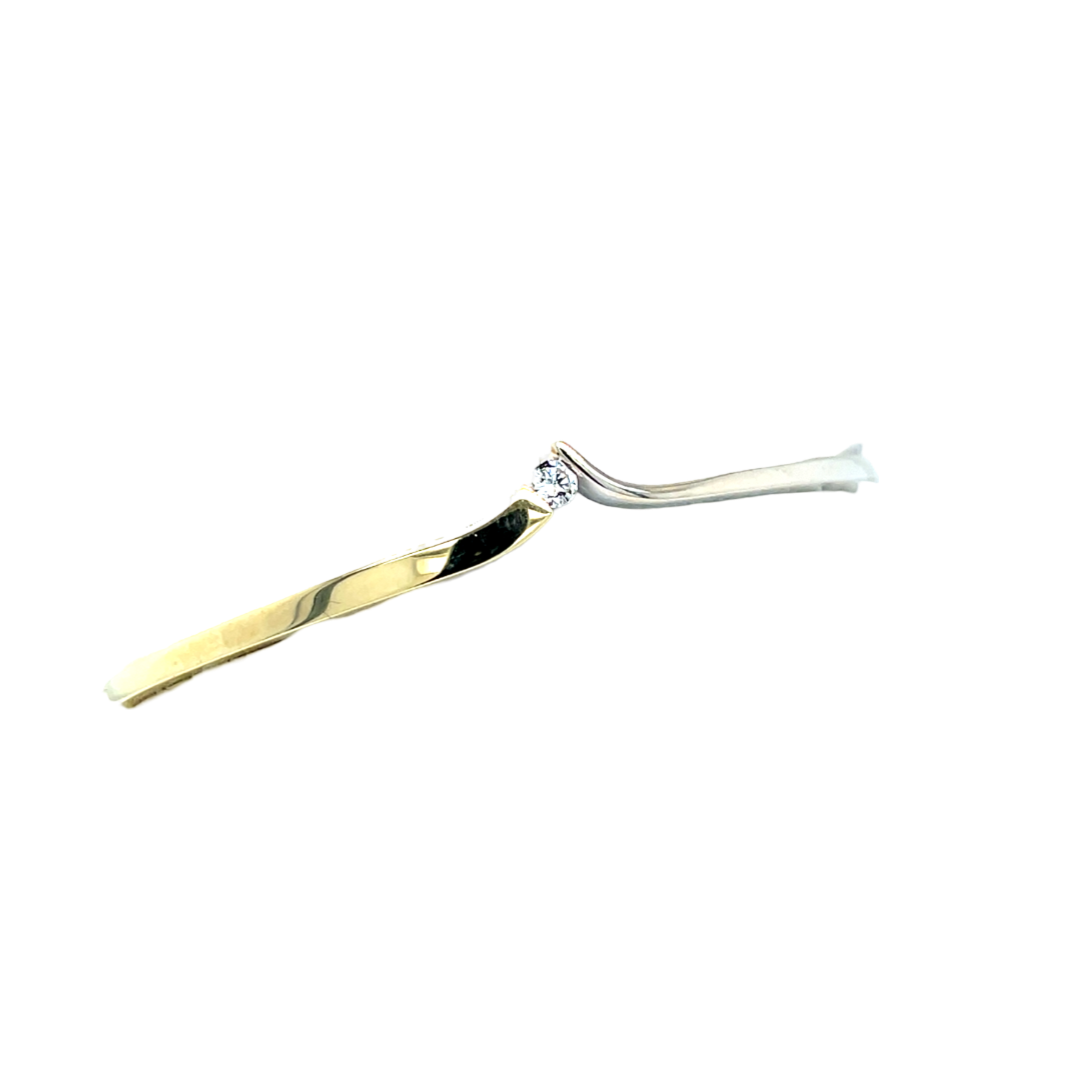 OCCASION BICOLOR BANGLE BRILJANT