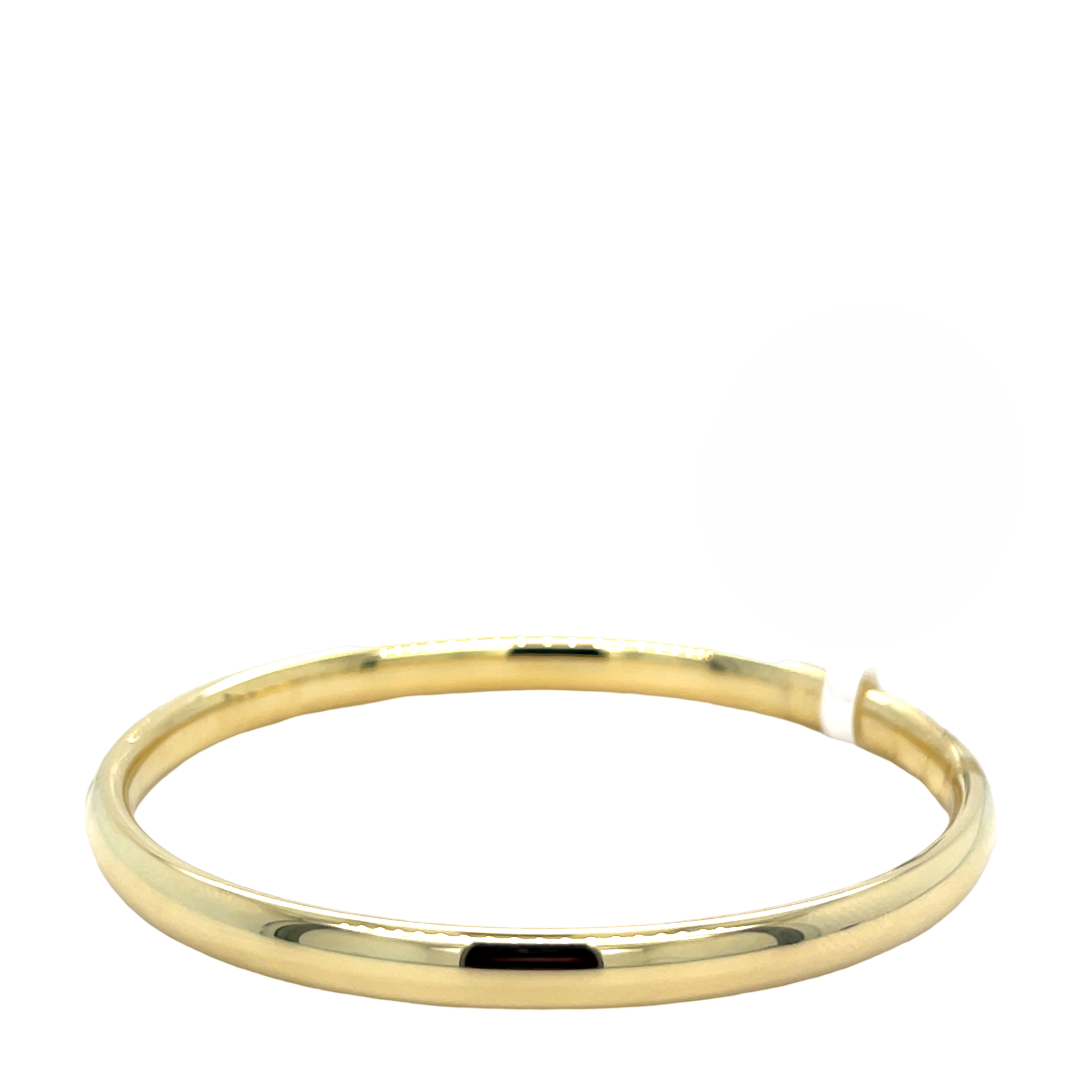 Gouden occasion bangle 14 karaat geel