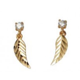 Gouden oorbellen 18 kt