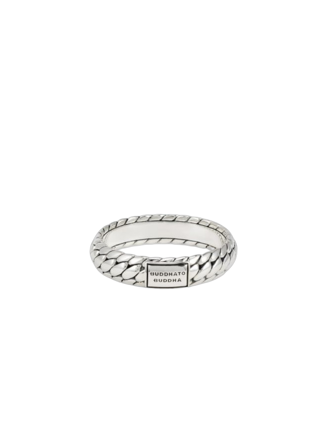 Buddha to Buddha - Ben XS Ring Zilver, 624 maat 17 - 001J026240117