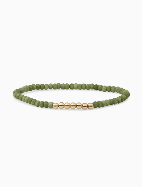 Als je op zoek bent naar een mooie finish voor je look, zoek dan niet verder. De Lime Jade Universe armbanden zitten fijn om je pols. Draag de armband alleen óf stack deze met andere Sparkling armbanden voor een statement look
