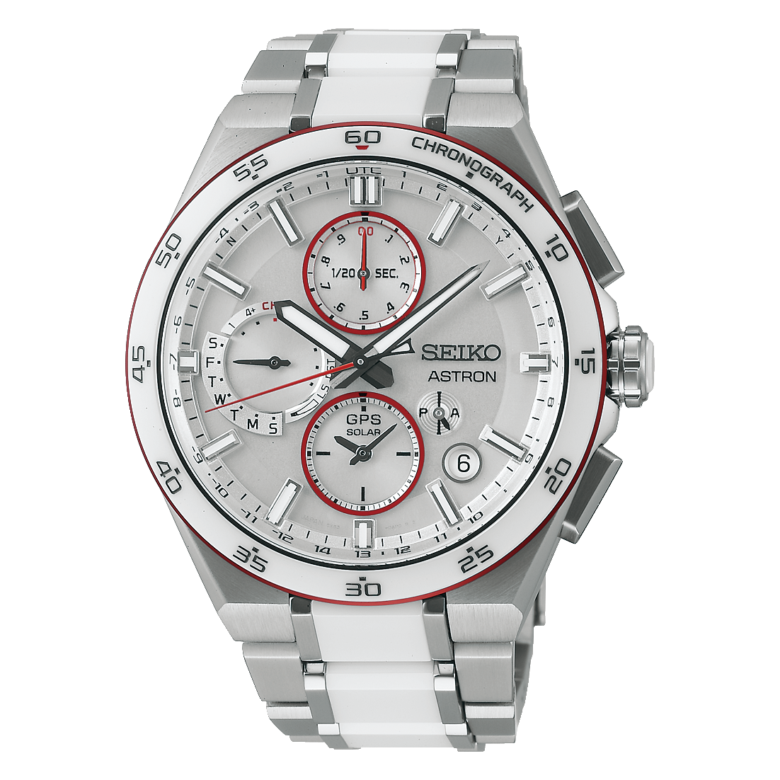 Dit Seiko horloge behoort tot de Astron collectie en is een Limited editie met een oplaag van 800 stuks.

Referentienummer: SSH173J1

Dit limited edition samenwerkingsmodel belichaamt de ‘drive’ om de weg te banen naar een betere toekomst

Dit speciale samenwerkingsmodel is een hommage aan de ‘drive’ van Artsen zonder Grenzen (Médecins Sans Frontières), de organisatie die niet geremd door landsgrenzen voorziet in de meest urgente medische behoeften van mensen in nood. Net zoals de baanbrekende Astron GPS Solar horloges niet beperkt worden door grenzen en tijdzones, zowel nu als in de toekomst. 

De transparant ogende zilverkleurige wijzerplaat is afgewerkt met details in de speciale rode kleur die karakteristiek is voor Artsen zonder Grenzen. Daarnaast is glanzend wit keramiek gebruikt voor de bezel, het midden van de band en het uiteinde van de kroon; stuk voor stuk details die dit speciale limited edition model uniek maken.
Op de achterkant van de kast staat de boodschap ‘IN SUPPORT OF MEDICINS SANS FRONTIERES’; plus de toevoeging ‘LIMITED EDITION’ en het serienummer.

Het horloge wordt geleverd in een exclusieve, speciale bewaarbox, qua ontwerp geïnspireerd op de bekende EHBO-kit en afgestemd op de kleuren van het horloge. De box is vervaardigd van 100% gerecycled polyester met het oog op duurzaamheid. Op het deksel aan de binnenkant staat het bekende logo van Artsen zonder Grenzen afgebeeld.