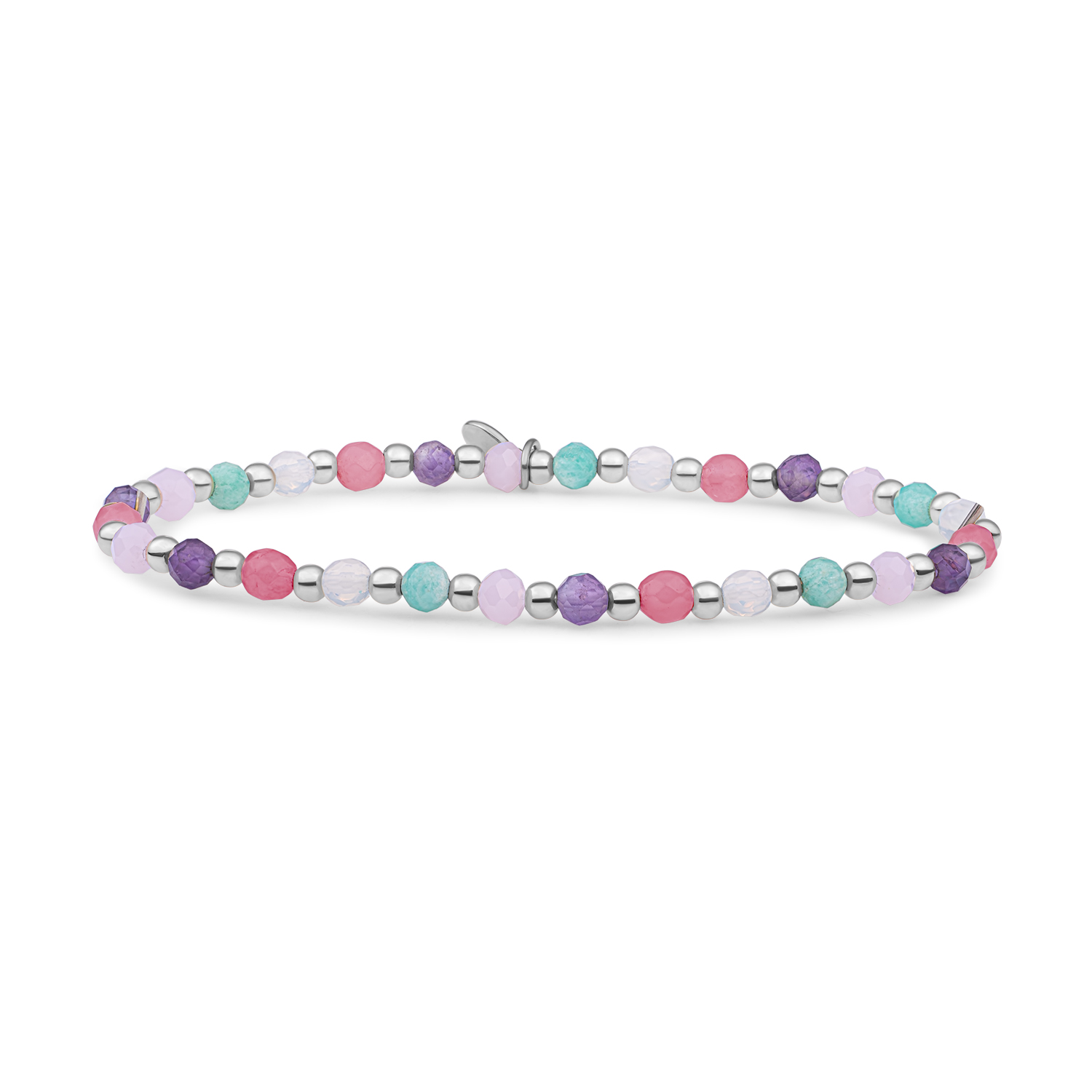 Sparkling Jewels armband Mulit Gem Interstellar Silver