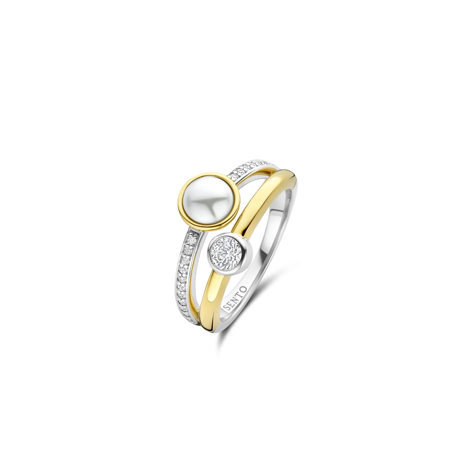 Dit is een ring van het merk Ti Sento Milano.