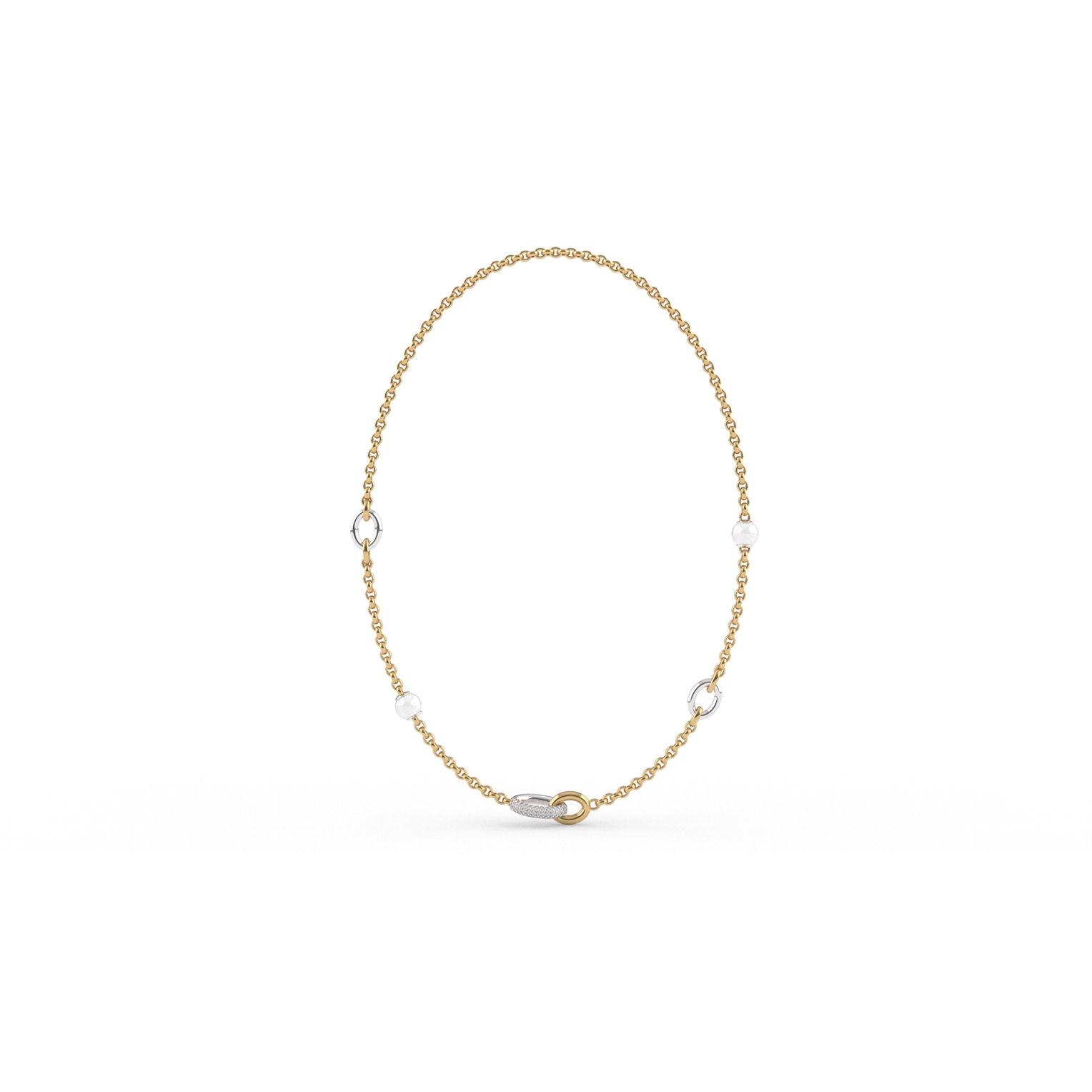 Dit is een collier van het merk Ti Sento Milano.