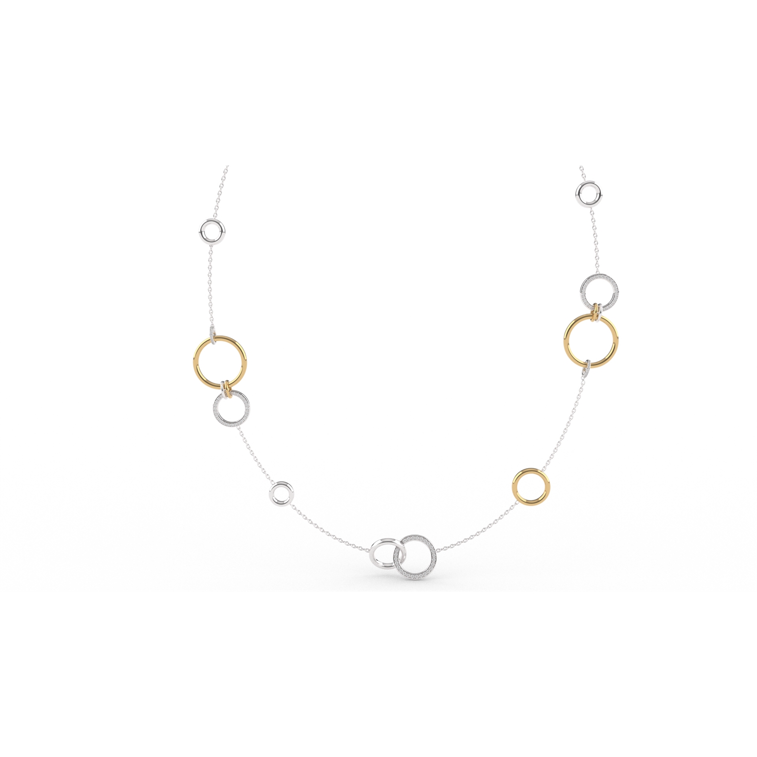 Dit is een collier van het merk Ti Sento Milano.