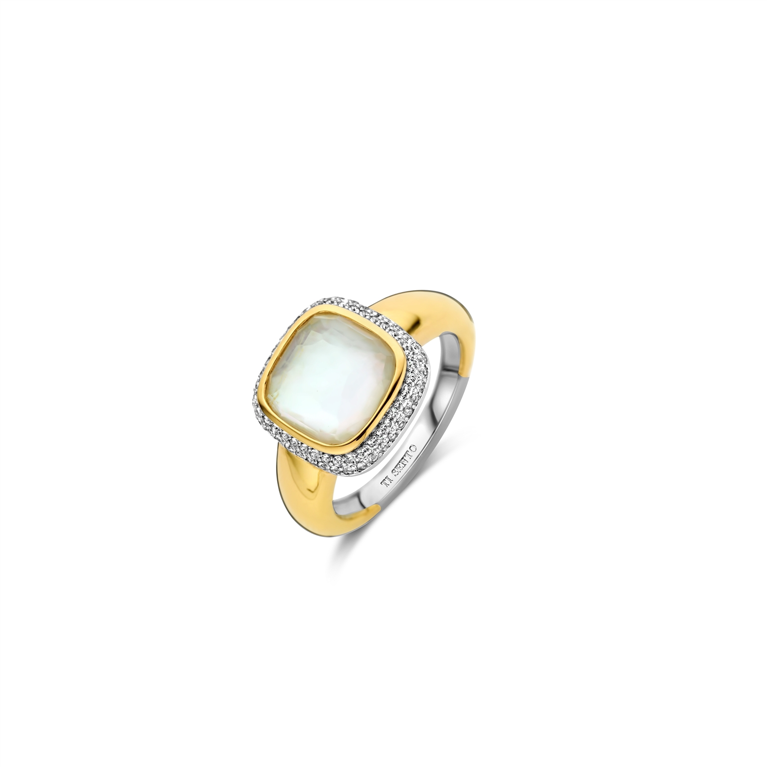 Dit is een ring van het merk Ti Sento Milano.