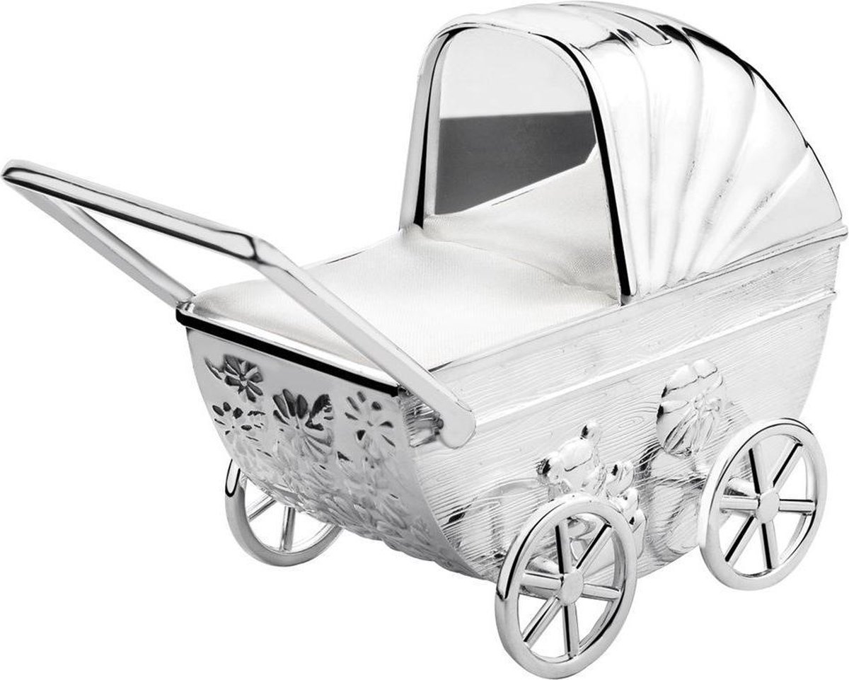 SPAARPOT VERZILVERD WANDELWAGEN 08450