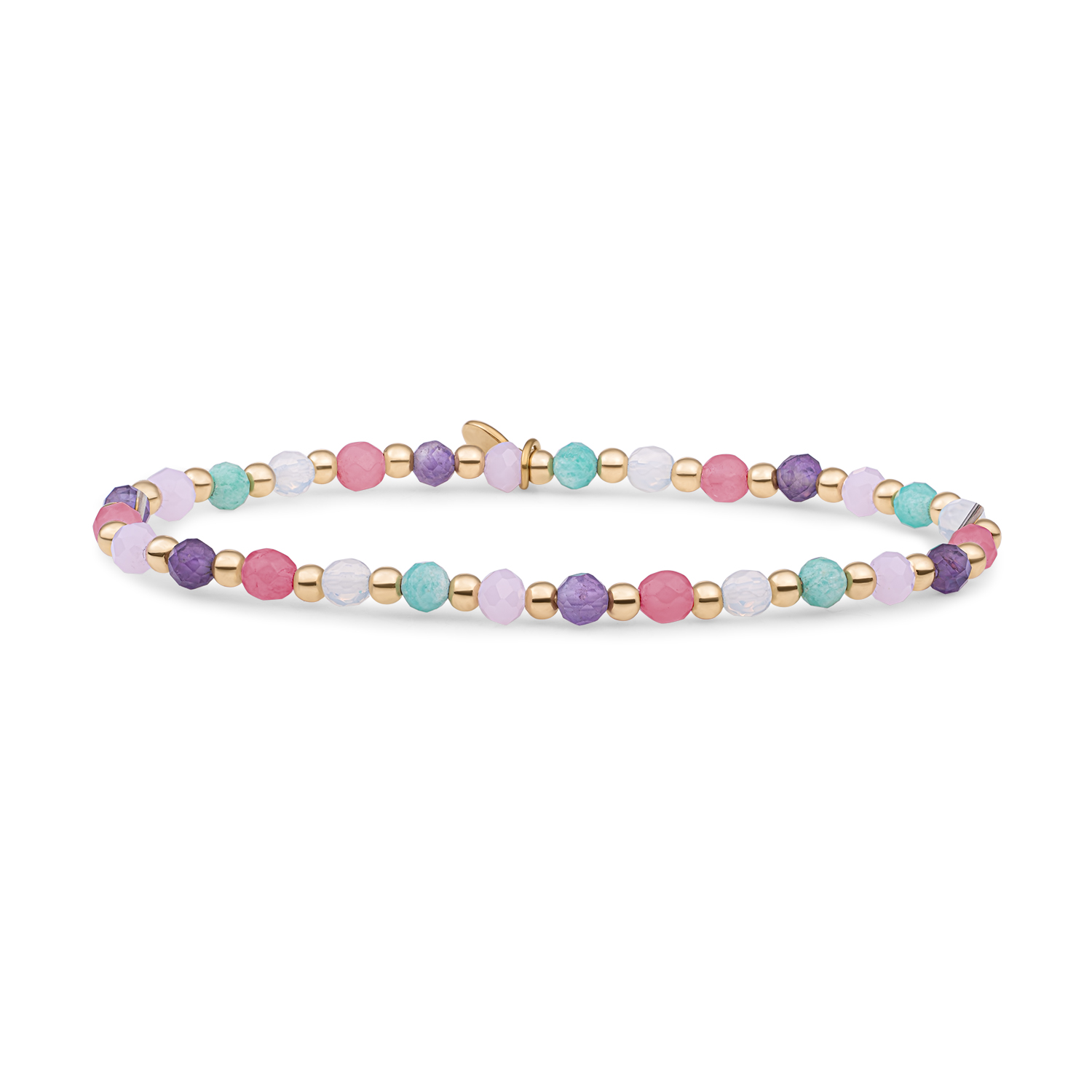 Sparkling Jewels Bracelet Multi Gem Interstellar Gold