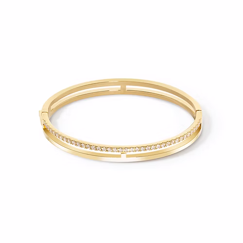 Dit is een bangle van het merk Coeur de Lion gemaakt voor dames.