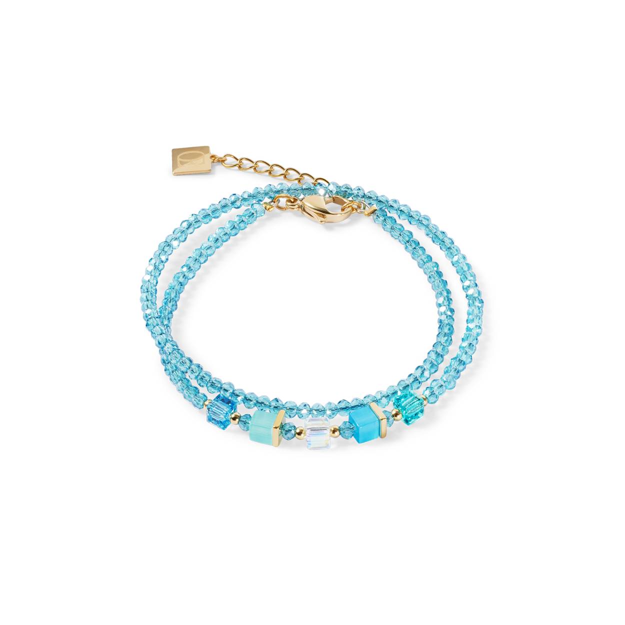 Dubbele armband Turquoise