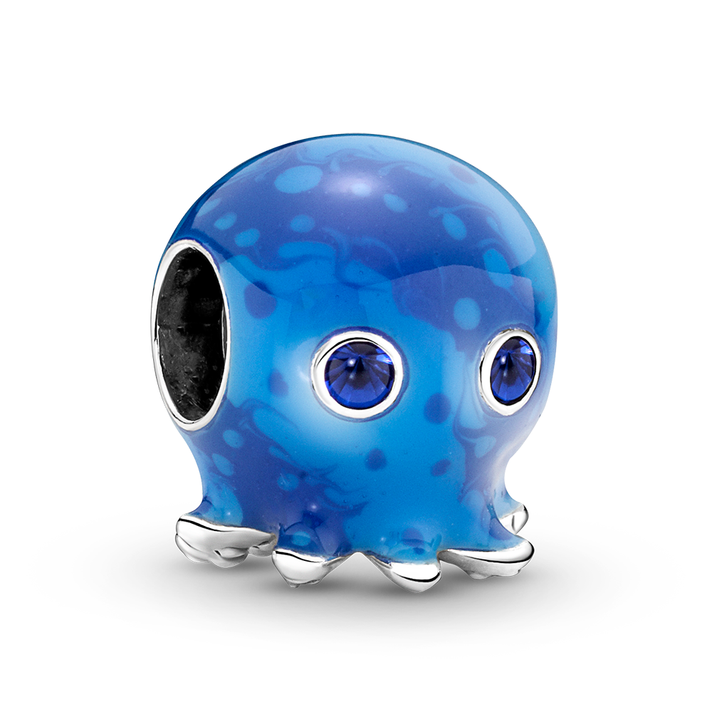 Pandora - Octopus Blue Enamel