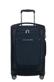 De Samsonite Re-Lite SP 55/20 Exp Lengte 35cm Midnight Blue (modelnummer 156269-1549) is een handbagagekoffer, perfect voor korte reizen. Deze handbagage biedt ruim voldoende opbergruimte en is ideaal om mee te nemen in het vliegtuig. Met zijn uitbreidbare functie en lichte ontwerp is het de perfecte reisgenoot. Draag hem eenvoudig bij de handgreep of rol hem soepel met de wielen.
Model
Koffer (4 wielen)
Hoofdmateriaal buitenkant
Polyester. 100% van het gewicht van de buitenste stof en de voering aan de binnenkant zijn gemaakt met gerecycleerde petflessen.
Kleur
Midnight Blue
Afmetingen
55 x 35 x 22 cm
 Maattabel
Ruimste afmetingen
55 x 35 x 25 cm
Grootte
Handbagage
Volume
36/41 L
Gewicht
2.1 kg