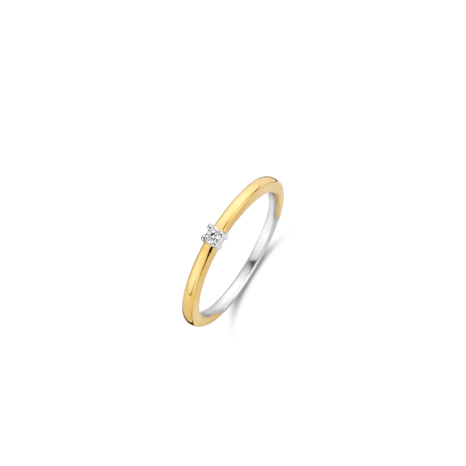 De TI SENTO - Milano Ring 12210ZY is gemaakt van Zilver gold plated. De kleurstelling van deze ring is Wit met geel verguld. Alle TI SENTO - Milano producten worden geleverd in een luxe geschenkverpakking.