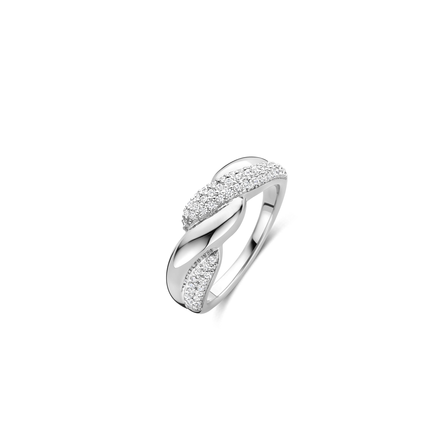 De TI SENTO Ring 12370ZI/56 is een elegante ring gemaakt van 925 sterling zilver, met een zilverkleurige afwerking en versierd met sprankelende zirkonia. Perfect te dragen als statement stuk of in combinatie met andere sieraden voor een verfijnde look. Ideaal voor zowel dagelijkse gelegenheden als bijzondere evenementen om stijlvol voor de dag te komen.