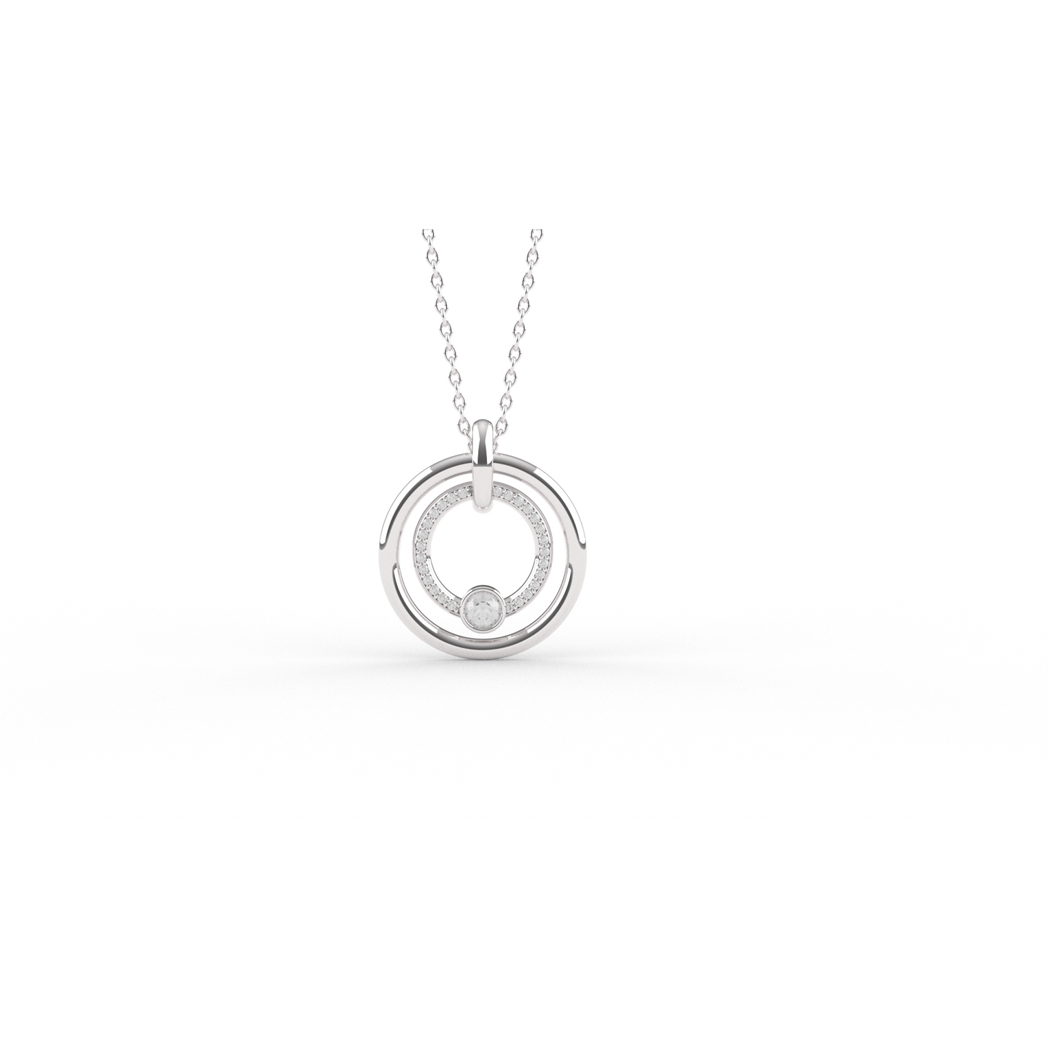 Dit is een collier van het merk Ti Sento Milano.
