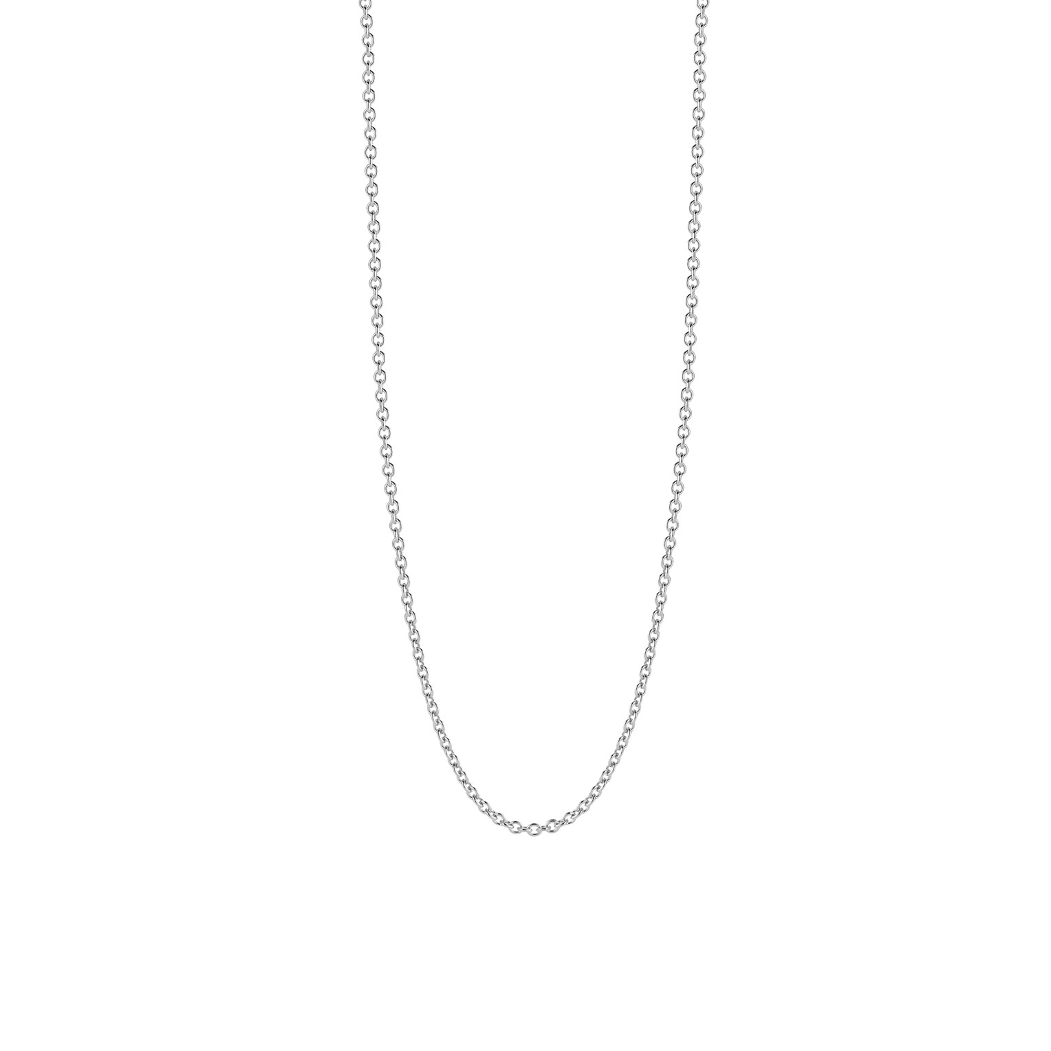 Als onderdeel van het TI SENTO Mix & Match concept kunnen vele hangers door een clip-oog aan een zelf te kiezen collier worden gedragen. Deze zilveren ankerketting vormt hierdoor de basis van vele TI SENTO sieraden. De ketting is verkrijgbaar in verschillende lengtes (42, 48, 70 en 90 cm). De hangers kunnen hierdoor - afhankelijk van de outfit - op iedere gewenste lengte worden gedragen. Het model draagt lengtemaat: 42 cm.