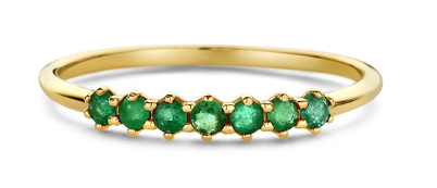 Swing Gouden 14k ring Smaragd gemstones SWBR10318-Y45-56
Dit is een ring van het merk Swing Jewels gemaakt voor dames.
De specificaties zijn als volgt:
Ringmaat: 56