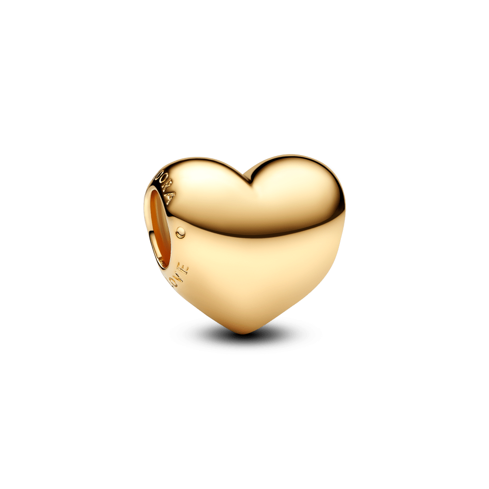 Pandora - Medium Heart goldplated, verguld - 763439C00