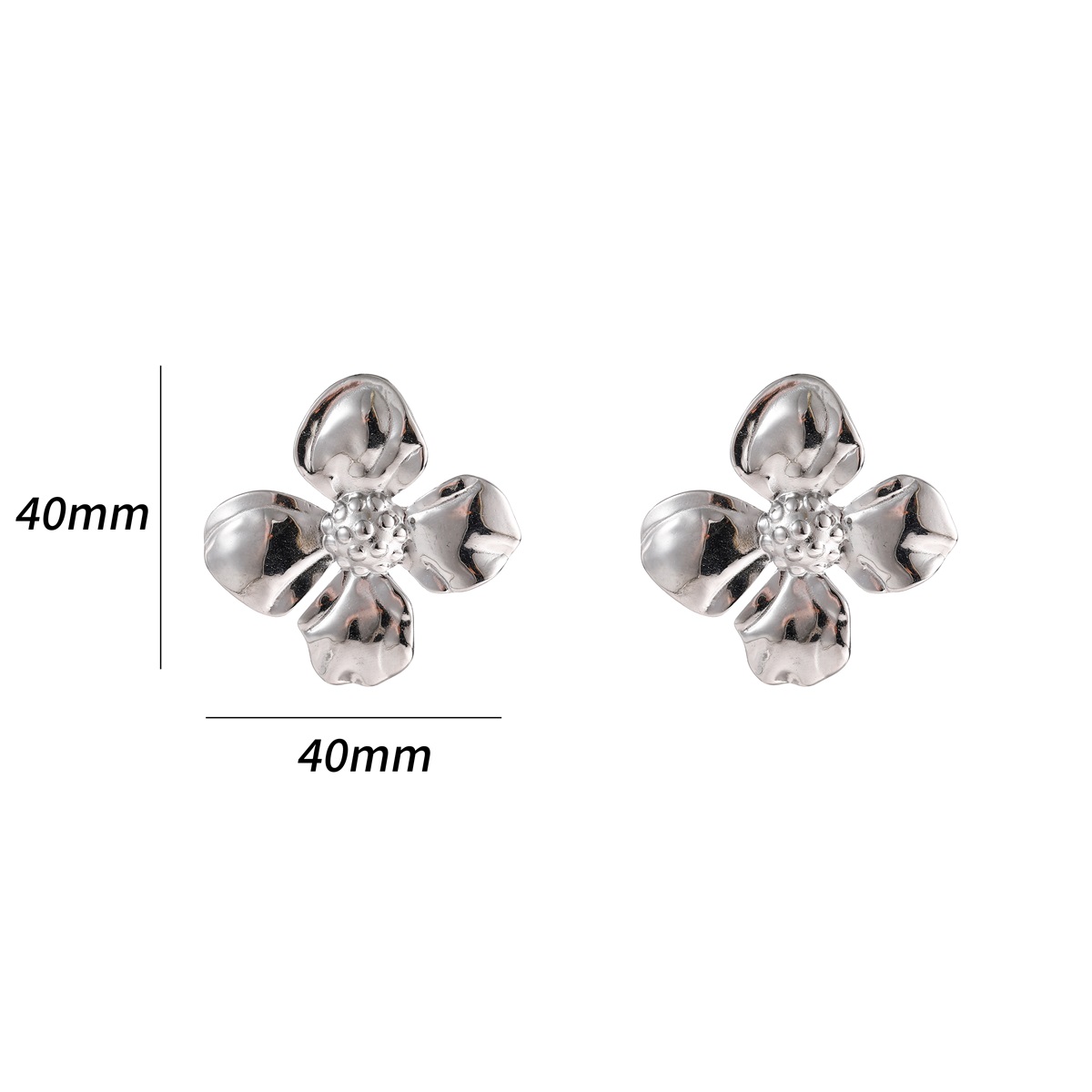 De Day & Eve oorstekers Flower Stud - RH  zijn verfijnde oorbellen in de vorm van een bloem. Ze zijn perfect voor dagelijks gebruik of speciale gelegenheden. Combineer ze met een elegante outfit om je look compleet te maken.