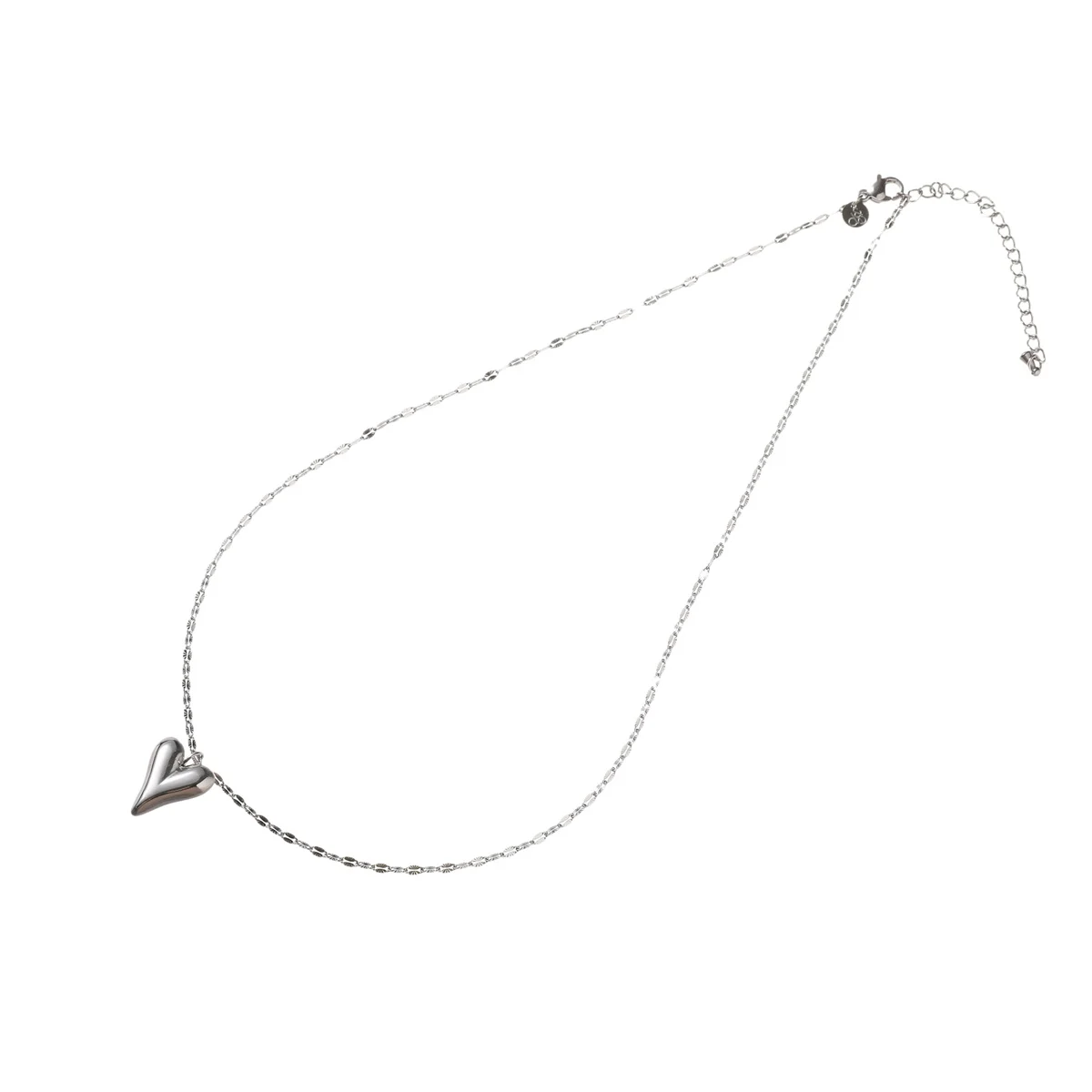 De Day & Eve Collier Hollow Heart Necklace - RH, is een elegante ketting van een onbekend merk. Kenmerken zijn onder andere een hol hart design, perfect voor dagelijks gebruik of speciale gelegenheden. Combineer met zowel casual als elegante outfits voor een tijdloze look. Dit sieraad voegt verfijning toe aan elke kledingstijl.
