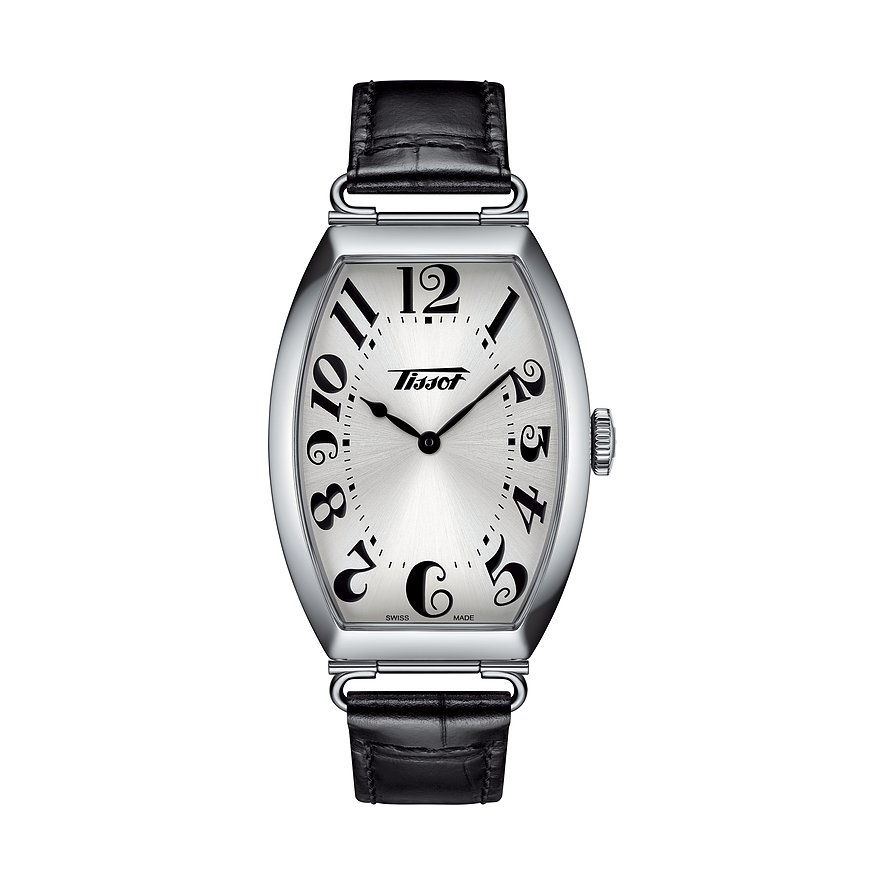 De Tissot Heritage Porto is een elegante polshorloge. Het beschikt over een roestvrijstalen kast in combinatie met een zwarte band. Ondanks dat het geen datumaanduiding heeft, straalt het tijdloze klasse uit. Draag deze horloge bij formele outfits of zakelijke gelegenheden voor een verfijnde look.